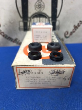 Juego Gomas Bombín Freno Trasero Autofren D3124