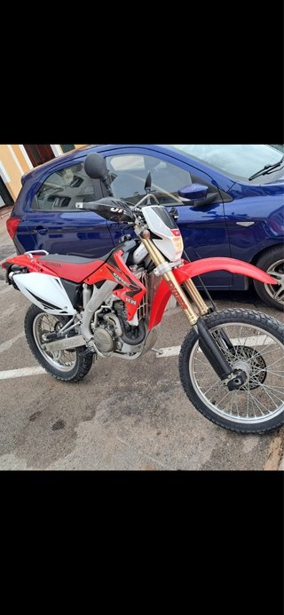 Honda CRF 450 Enduro/Motocross Roja y Blanca