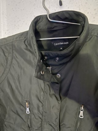 Chaqueta Calvin Klein Jeans verde militar
