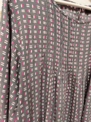 Blusa Viscosa Manga Larga Talla 48/50