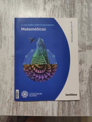 Matemáticas I 1 Bachillerato