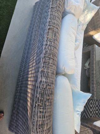 Conjunto Muebles Jardín Ratán