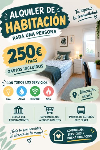 Alquiler de habitación