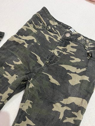 Pantalones skinny camuflaje push up Talla S/M