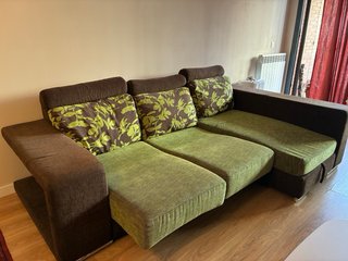 Sofá chaise longue 3 plazas extensible+ almacenaje