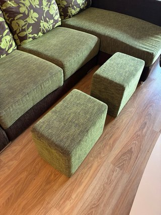 Sofá chaise longue 3 plazas extensible+ almacenaje