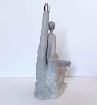 Figura Nao (Lladró) Antigua Base Lámpara