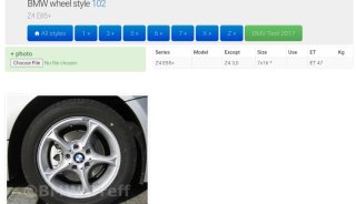 Llantas BMW Z4 E85 16 pulgadas