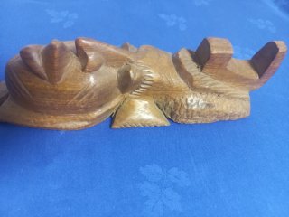 Máscara Decorativa Madera Tallada