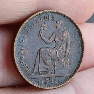 50 cts 1937 *34 - II República - Cobre