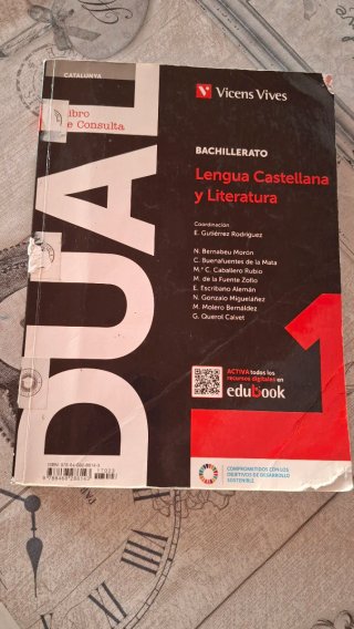 DUAL1. Lengua castellana y literatura 1 bachill.