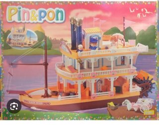 Barco Pin y Pon River Queen con accesorios