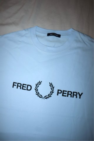 Camiseta Fred Perry Azul