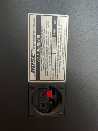 Pareja Altavoces Bose 301 Series III