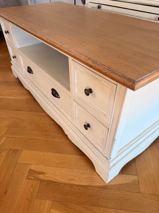 Mueble TV 5 cajones madera