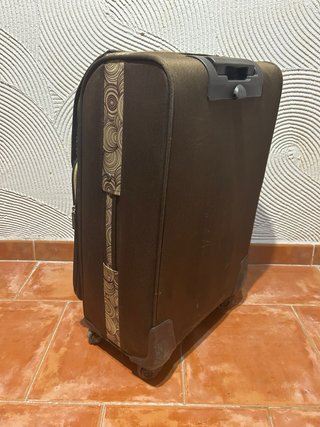 Maleta grande marrón 60x40x25