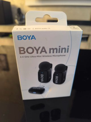 Micrófonos Inalámbricos BOYA Mini 2.4 GHz *NUEVOS*