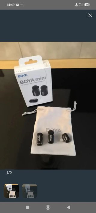 Micrófonos Inalámbricos BOYA Mini 2.4 GHz *NUEVOS*