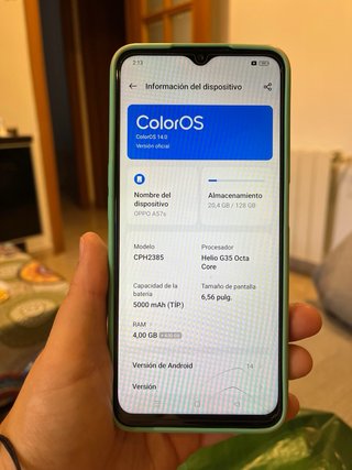 Smartphone OPPO A57s Nero