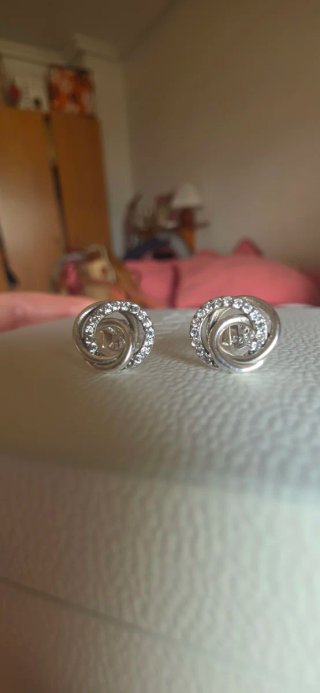 Pendientes pandora aros entrelazados familia