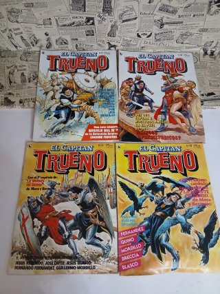 REBAJADO.Lote Tebeos El Capitán Trueno Bruguera