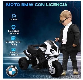Moto Eléctrica BMW Niños 18-36 Meses