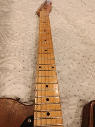 Guitarra Eléctrica Telecaster Marrón