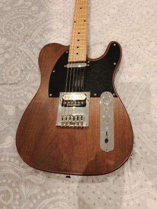 Guitarra Eléctrica Telecaster Marrón