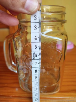Jarra de cristal con tapa