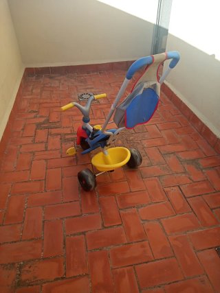 Triciclo de paseo Smoby