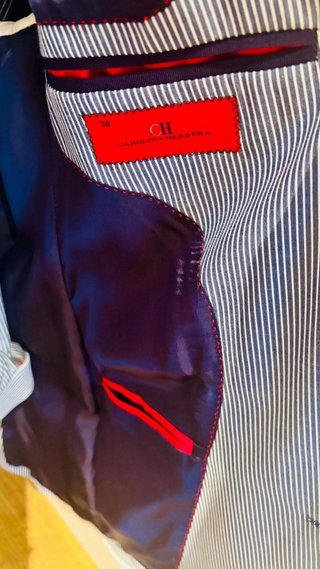 Traje de raya diplomática CH