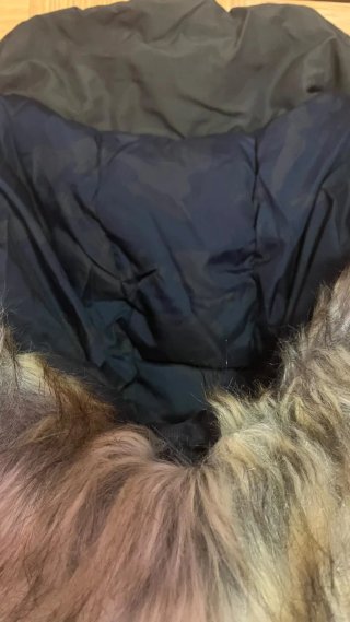 Parka mujer Bershka verde militar