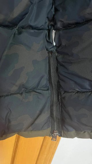 Parka mujer Bershka verde militar