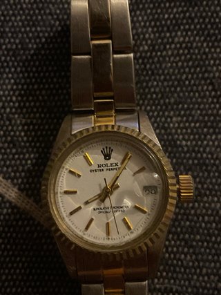 Orologio Rolex Oyster Perpetual Oro Argento