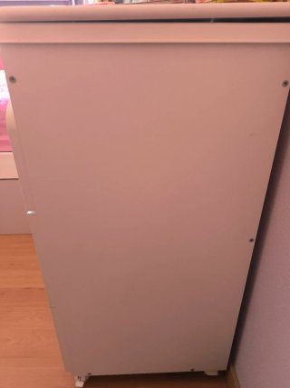 Cuna bebé + mueble cambiador bañera