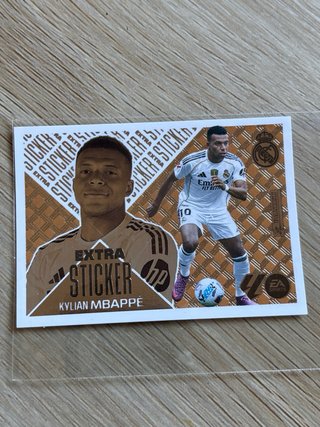 Trío Extra Sticker Mbappé Oro, Plata y Bronce
