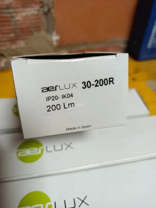 Lote 7 Luces Emergencia LED AERLUX Nuevas