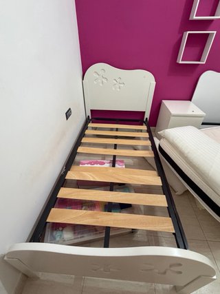 2 Camas 180x90 con Somier