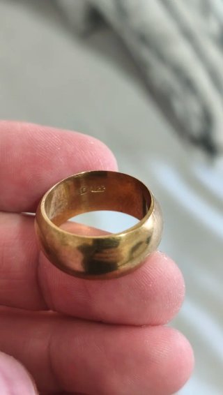 Anello donna oro 18k vintage