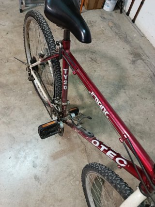 Bicicleta OTEC 26 pulgadas Roja