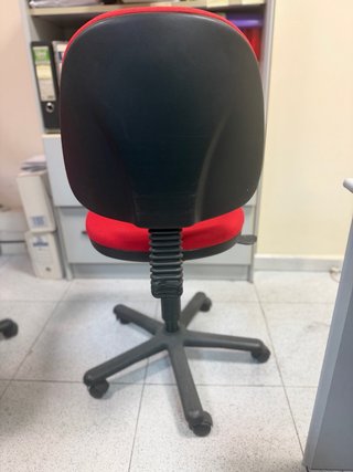 Silla de oficina/formación roja