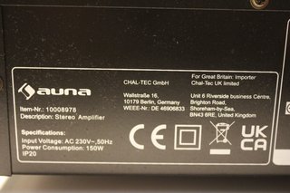 Amplificador Auna AV2-CD508-BT