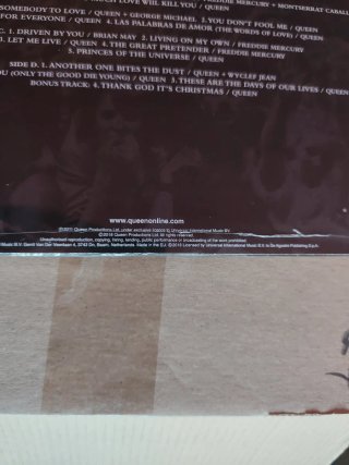 Vinilo Queen Greatest Hits III doble nuevo