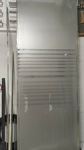 Mampara Cristal Templado 260x100 cm