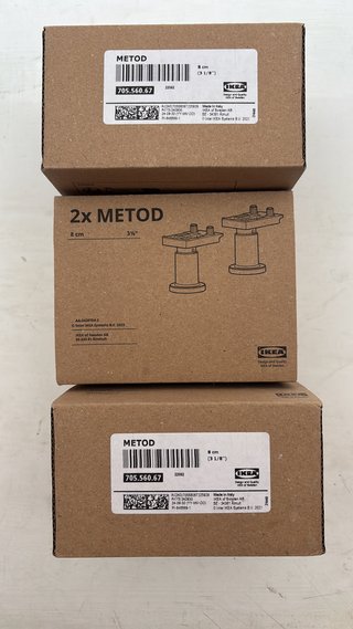 Patas para armario Metod IKEA (2 unidades)
