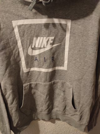 Sudadera Nike Air Gris Capucha Talla M