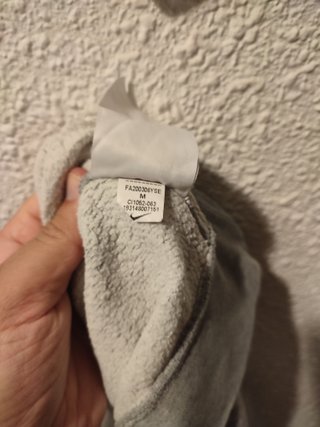 Sudadera Nike Air Gris Capucha Talla M