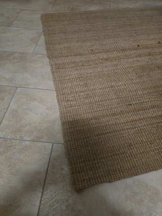 Alfombra Yute Beige y Marrón