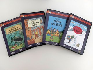 Colección Tintín 4-DVD (Español/ingles)