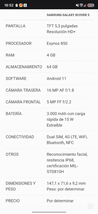 SAMSUNG GALAXY
